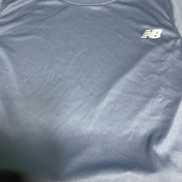 New Balance Light Blue Shirt with Black NBA Shorts size L 12 - Picture 3 of 8